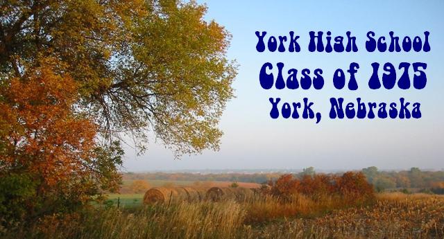 Class of 1975 / York High School / York, Nebraska