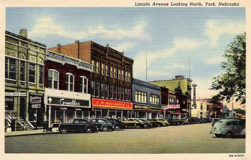 Lincoln Avenue in the 1940s